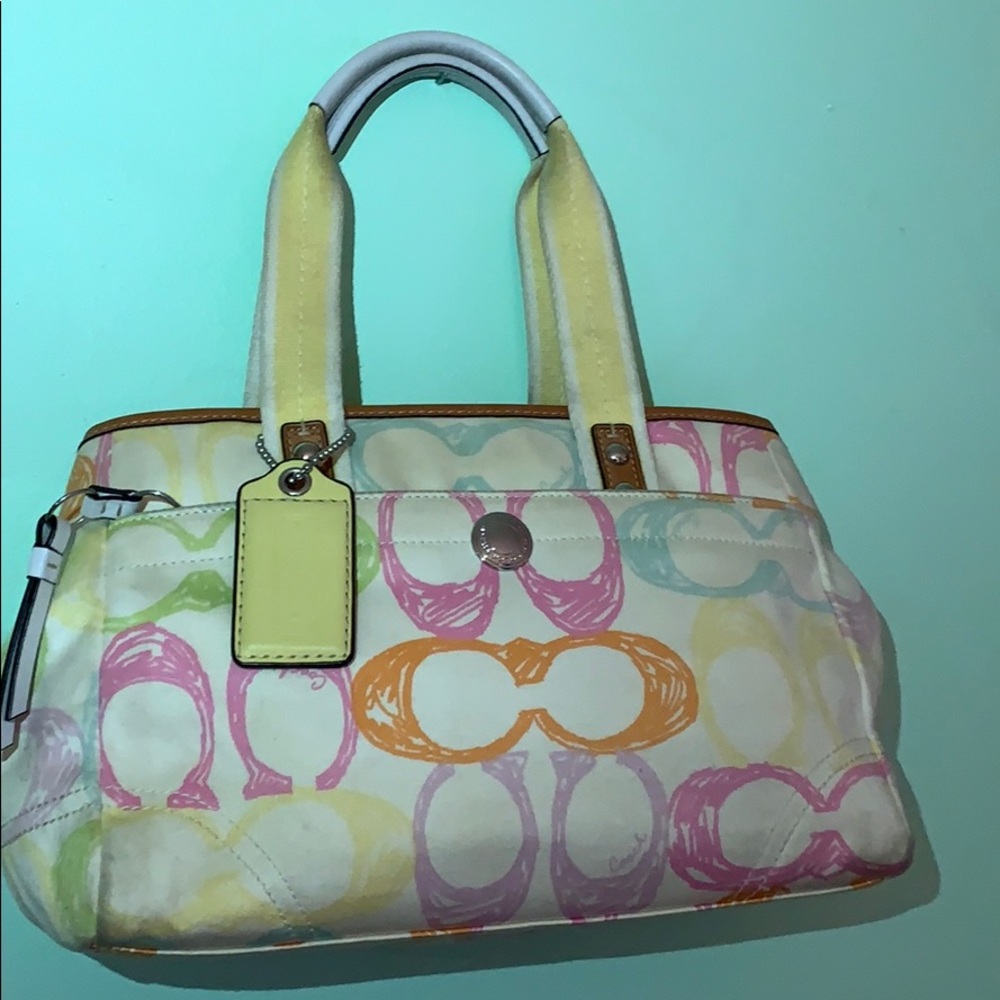 Coach Easter Colors Purse